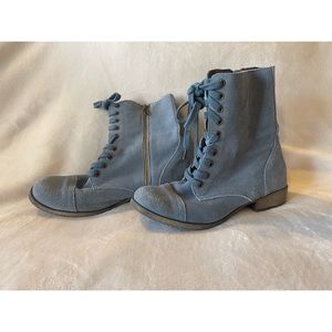 Blue Boots- Size 6